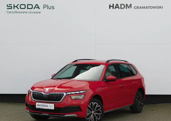 skoda kamiq Skoda Kamiq cena 104900 przebieg: 15500, rok produkcji 2023 z Ustroń